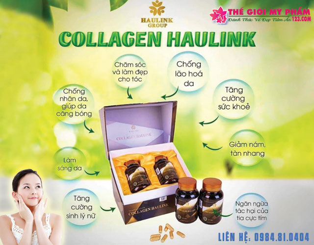 Công dụng của sản phẩm Collagen Haulink