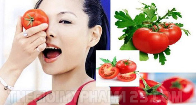 7 cách làm trắng da từ cà chua