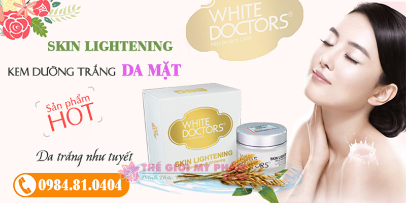 white doctors skin lightening công dụng