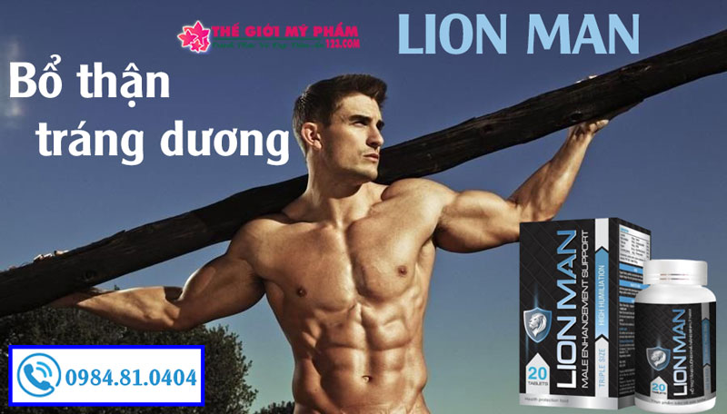 Lion Man Giúp Bổ Thận Tráng Dương