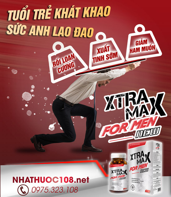 Điều trị bằng thuốc Xtramax For Men