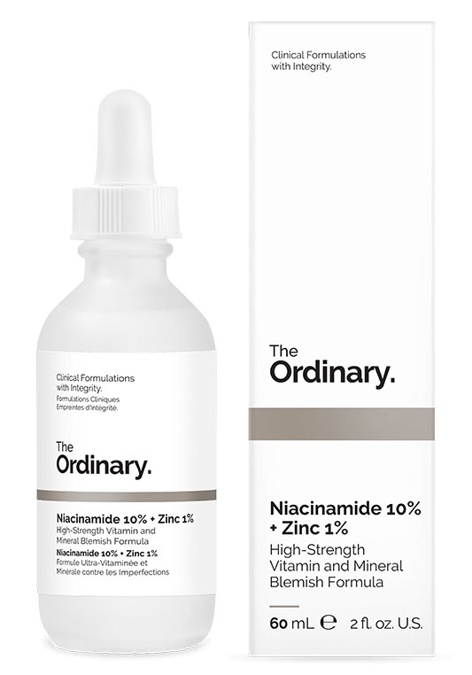 the ordinary niacinamide 10% + zinc 1%