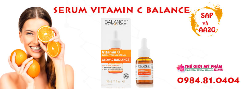 thành phần serum vitamin c balance