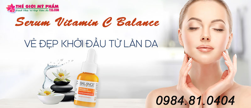hướng dẫn sử dụng serum vitamin c balance